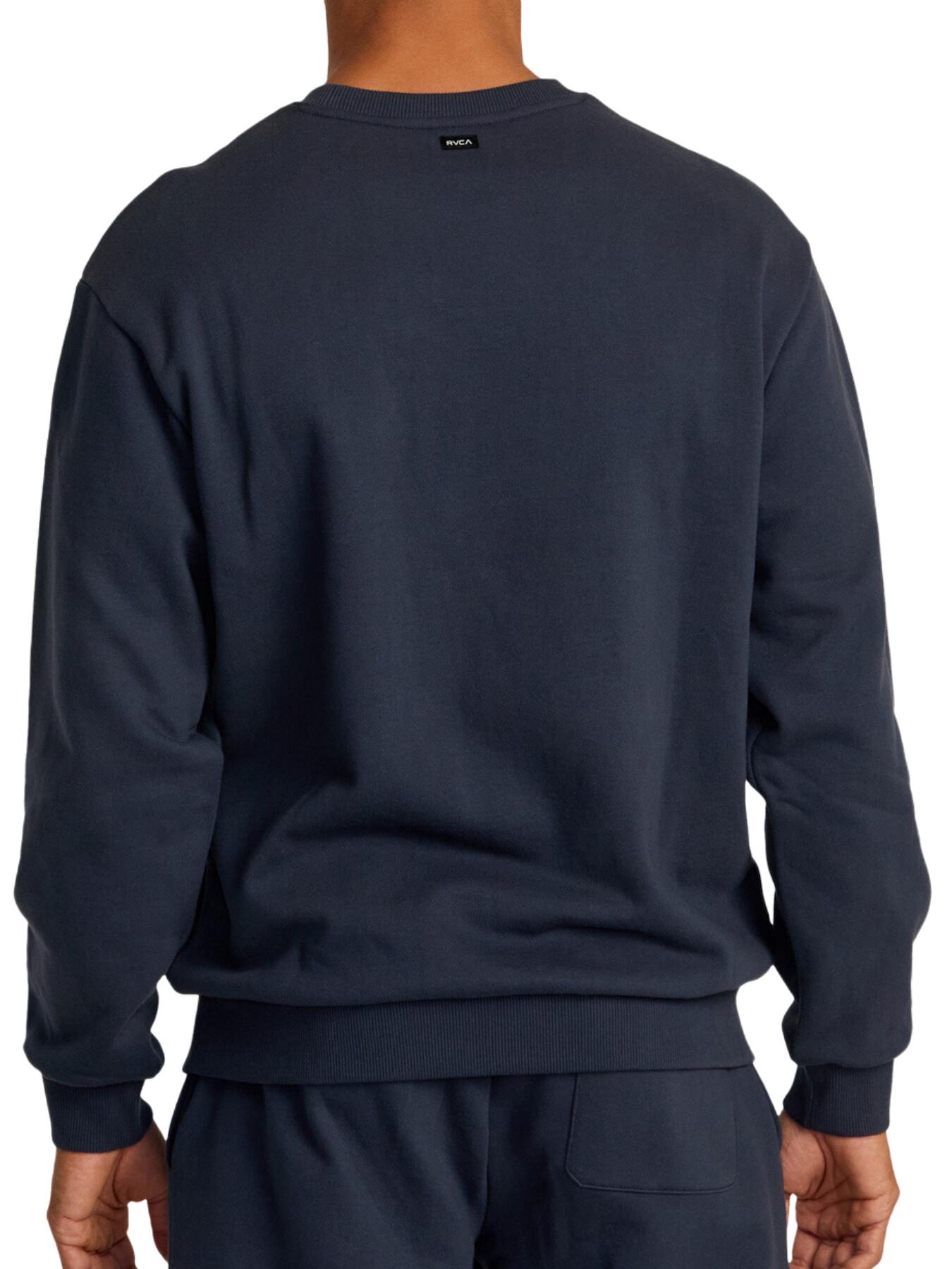 Rvca Essential sweatshirt met ronde hals - Indigo 2/4
