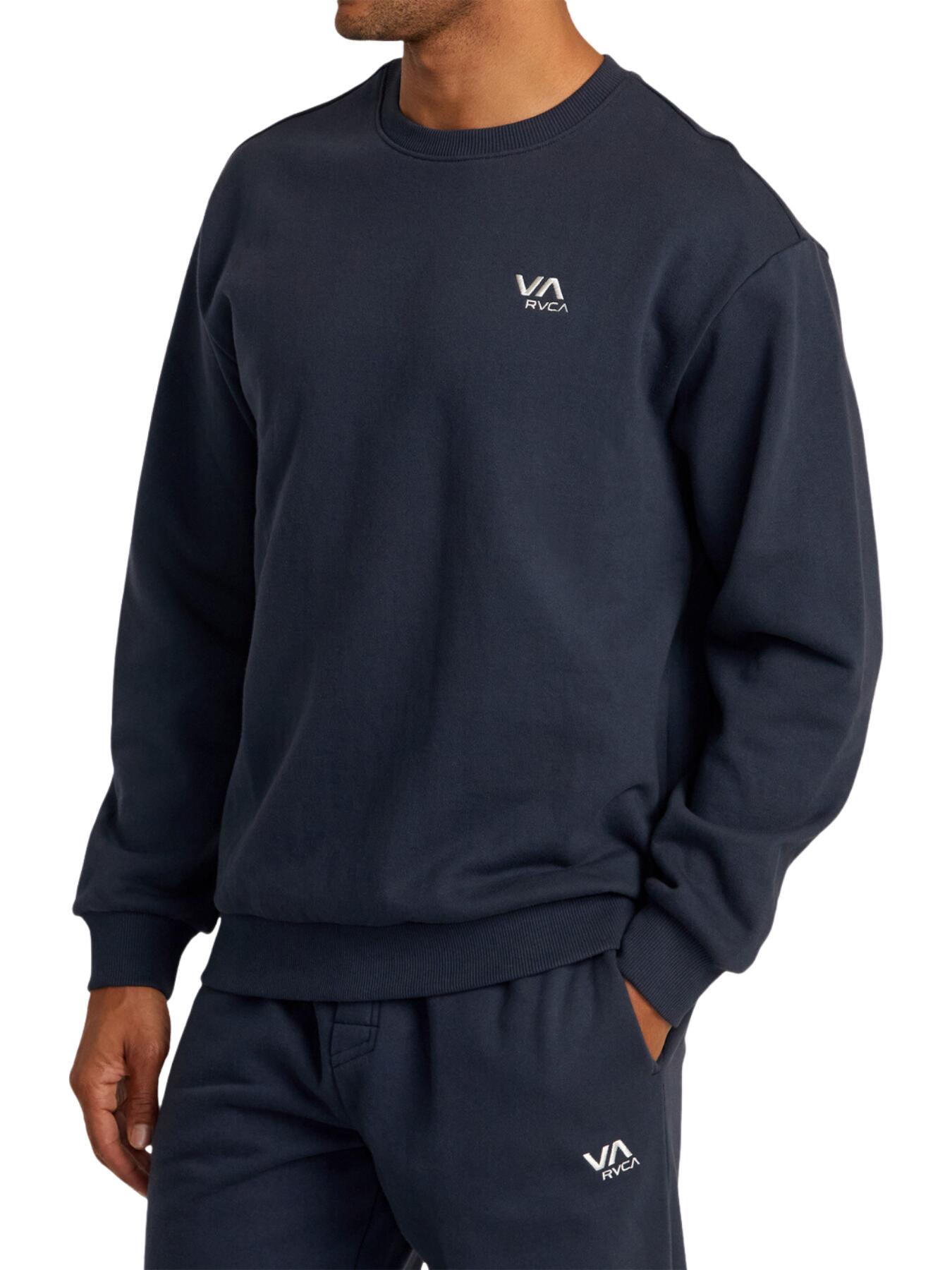 Rvca Essential sweatshirt met ronde hals - Indigo 4/4