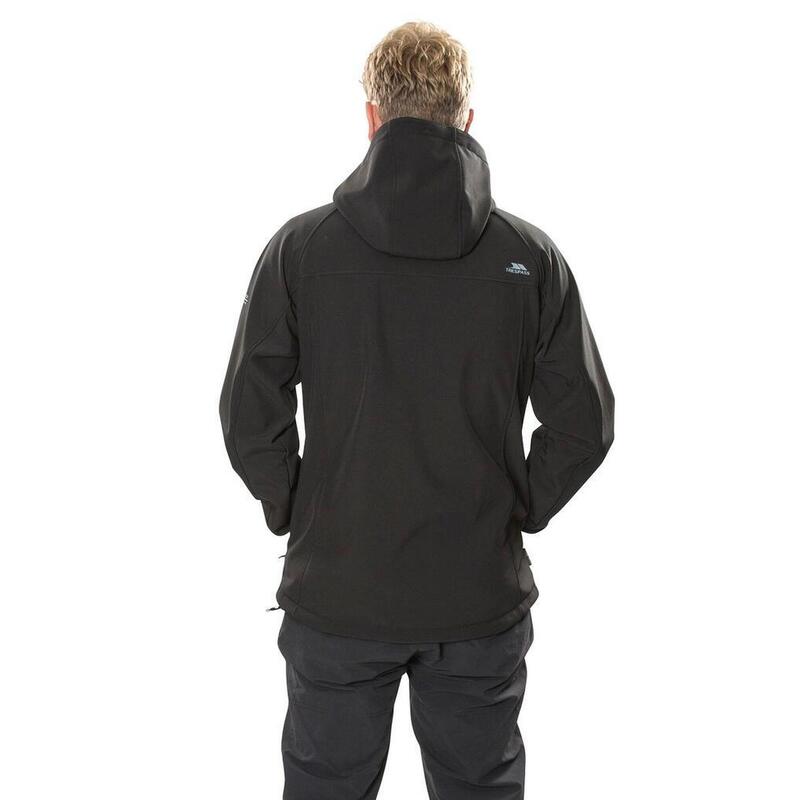 Trespass Accelerator Ii - Masculin Softshell Jkt Black