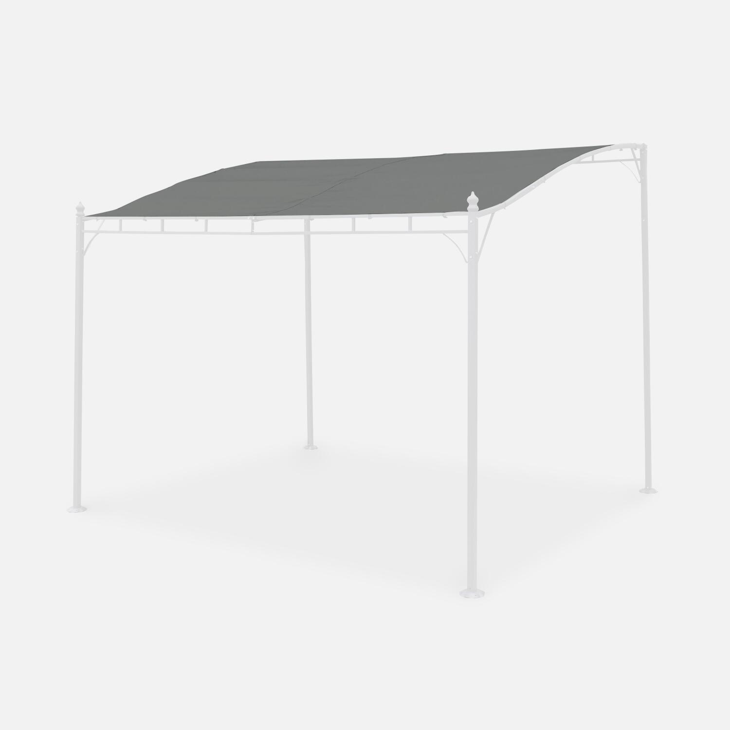 SWEEEK Copertura per pergola 3x2,5m, Grigio