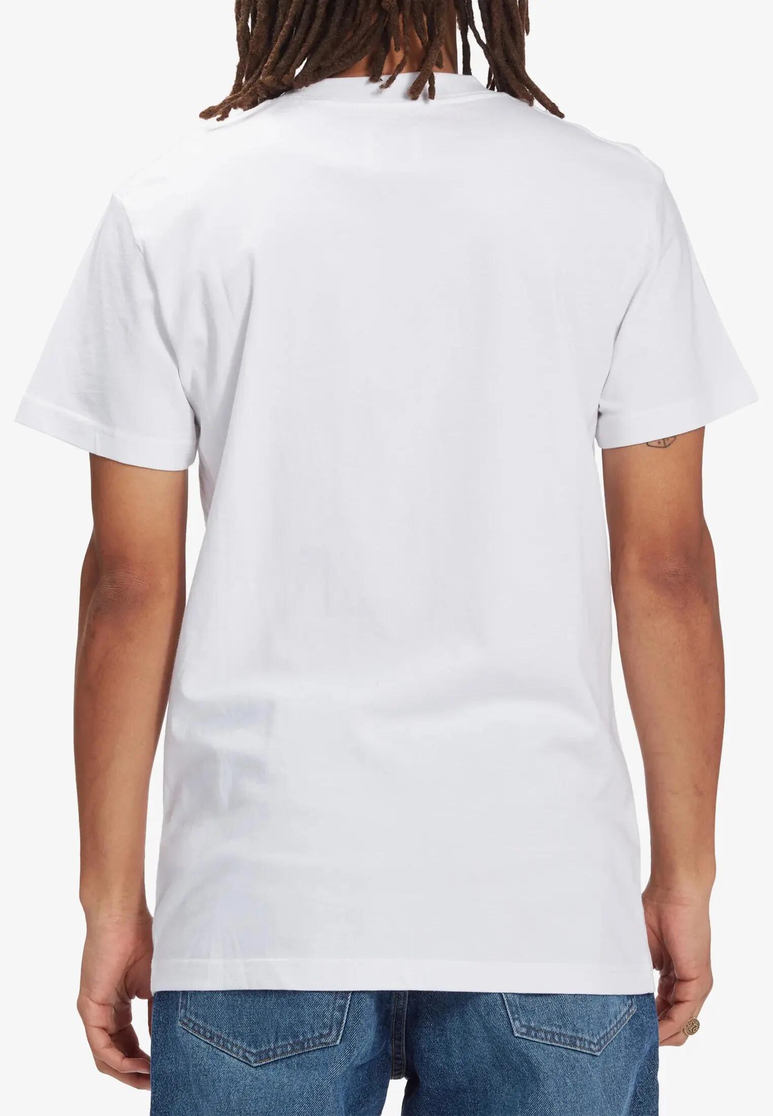 Camiseta - Skate - Unissex - camiseta básica gráfica Higher Rank - Branco 2/2