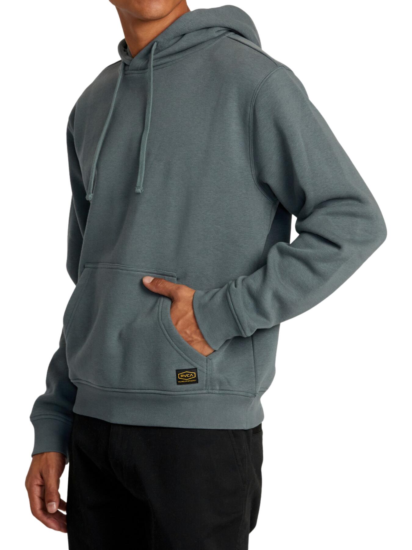 Sweat à capuche Rvca Americana - Vert balsam 4/4