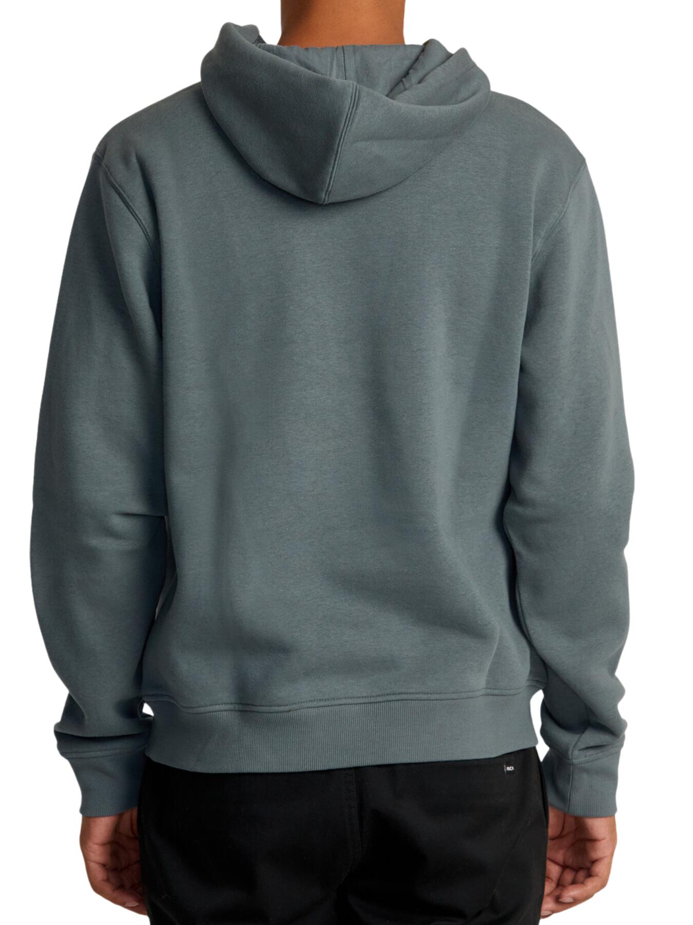 Sweat à capuche Rvca Americana - Vert balsam 2/4