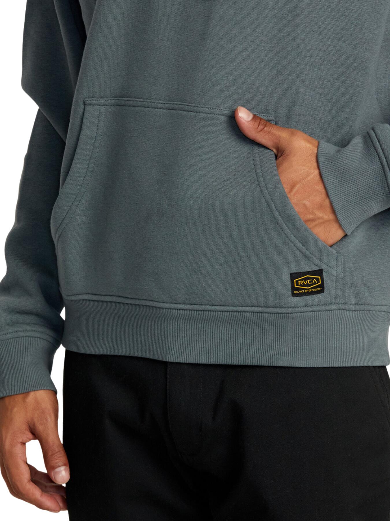 Sweat à capuche Rvca Americana - Vert balsam 3/4
