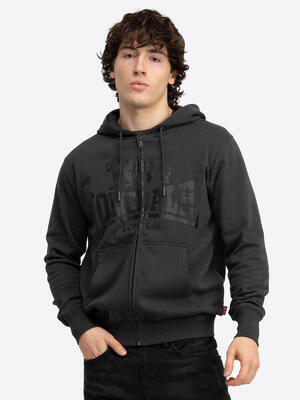 Felpa con cappuccio e zip Lonsdale Krafty