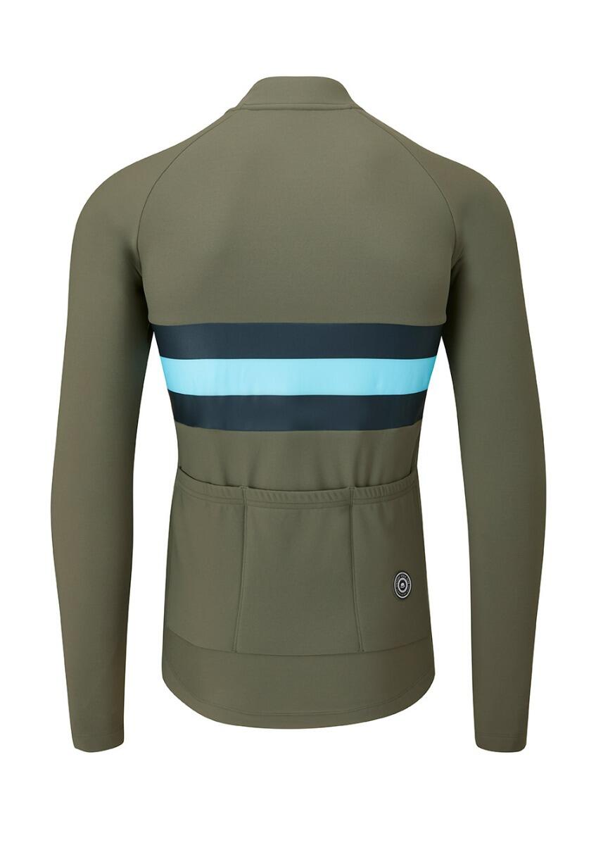 Mens Tempo II Hoop Stripe Thermal Jersey 3/3