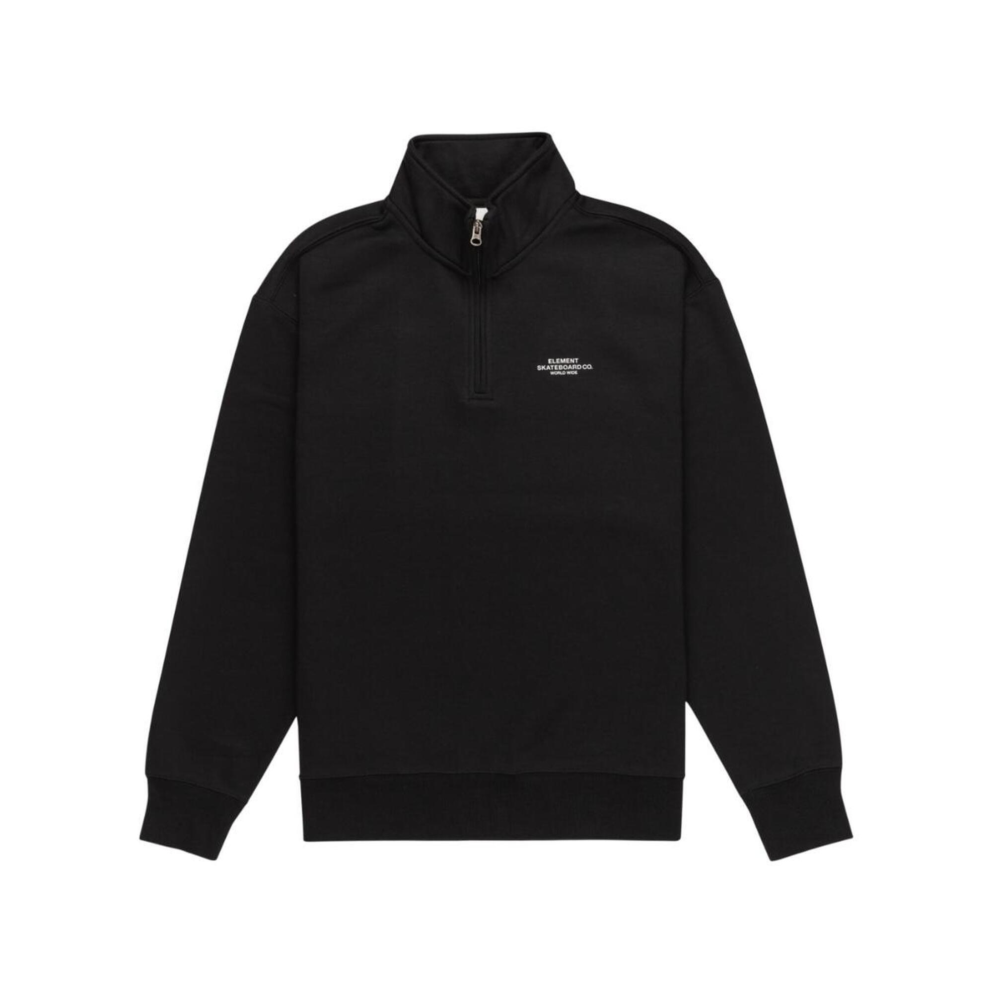 Element - Sweat Zippé Element Cornell Skate Co - Flint Black - Sweat-shirt - Noir - Decathlon