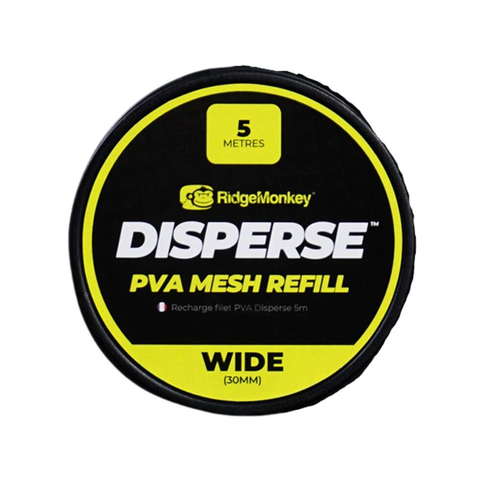RIDGE MONKEY RidgeMonkey Disperse PVA Mesh Refill 5m Wide - Fast Dissolving Micro-Weave PVA