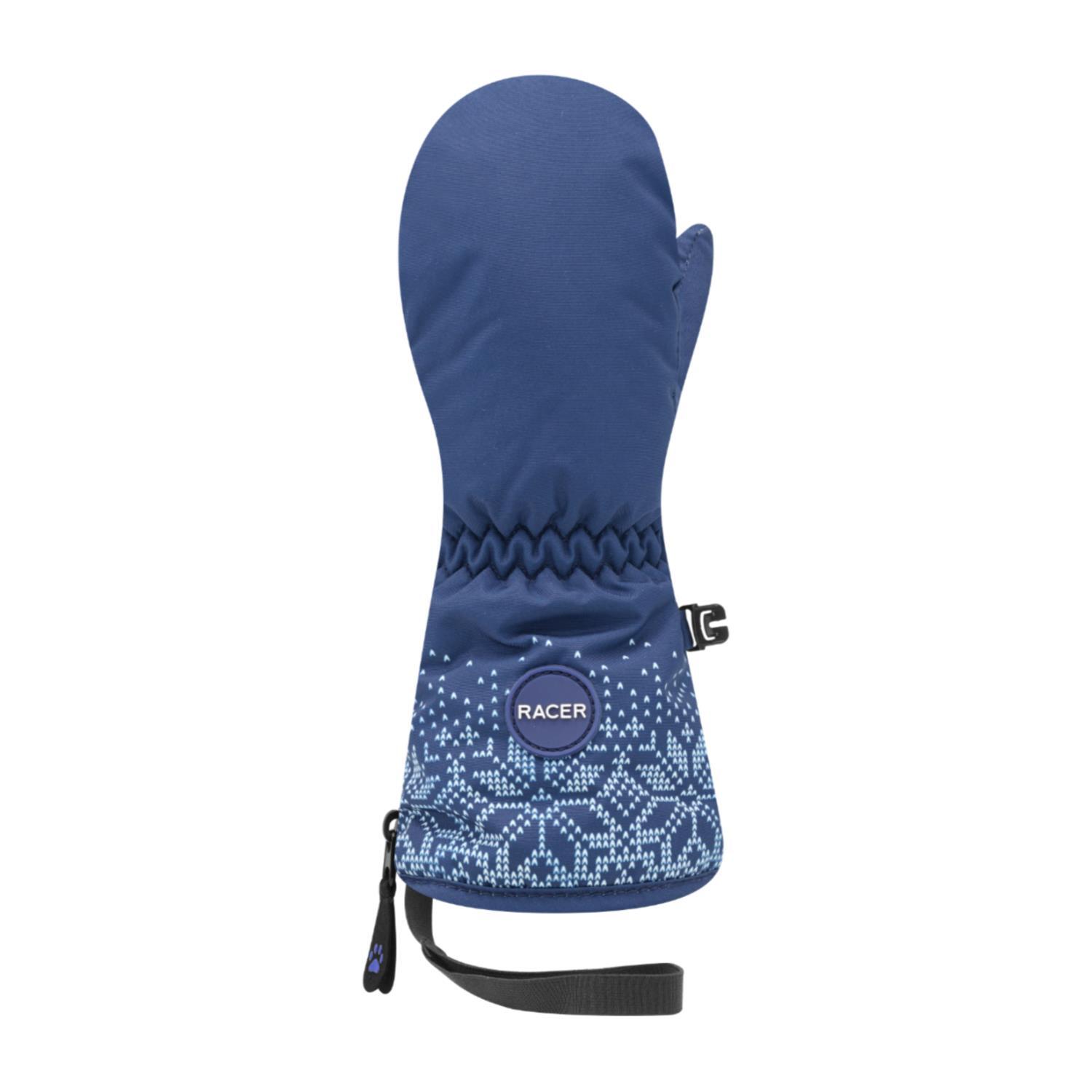 RACER Babyprint 3 Kid's Insulated Water-resistant Ski Mittens
