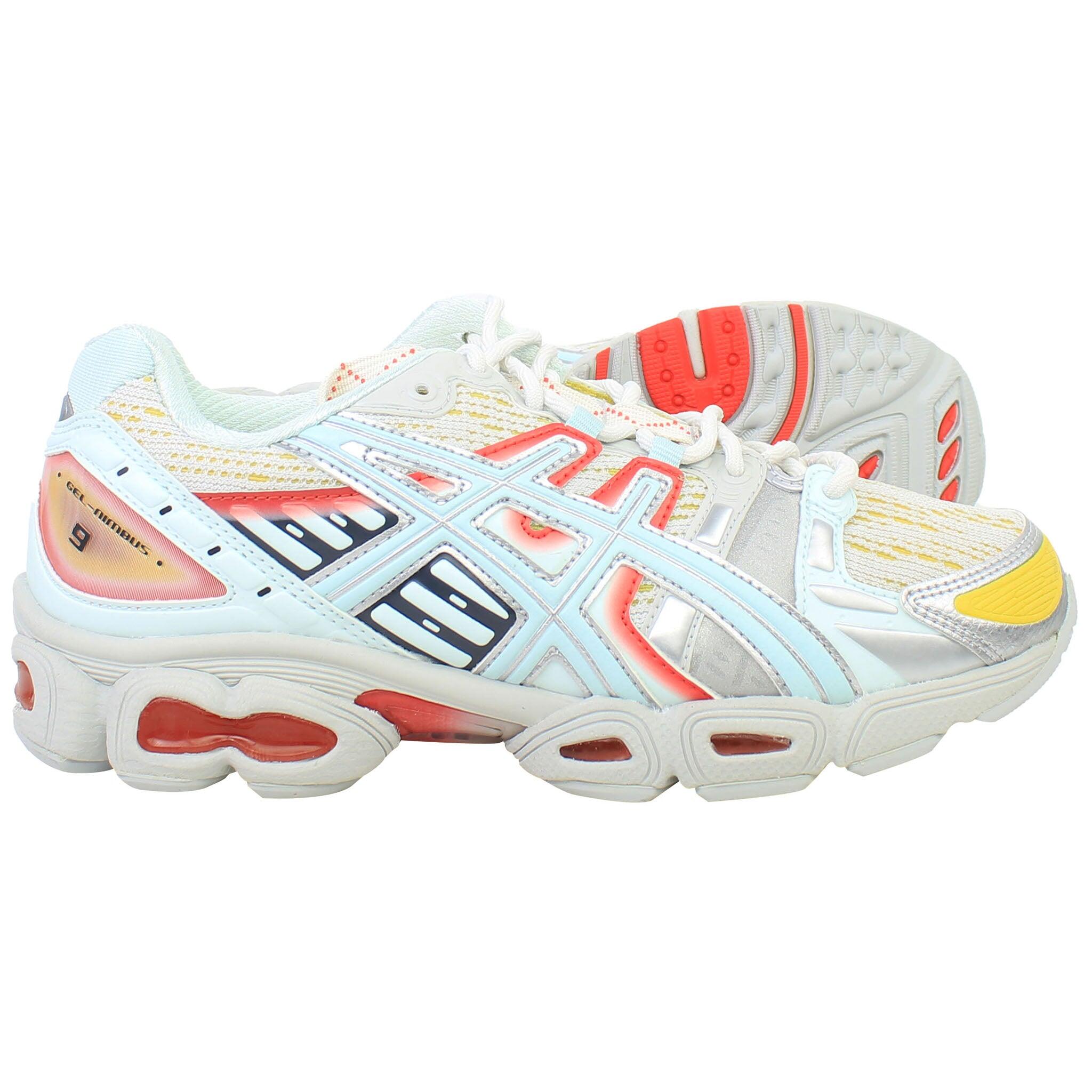 Asics UB5-S Gel-Nimbus 9 Mens Grey Trainers 3/5
