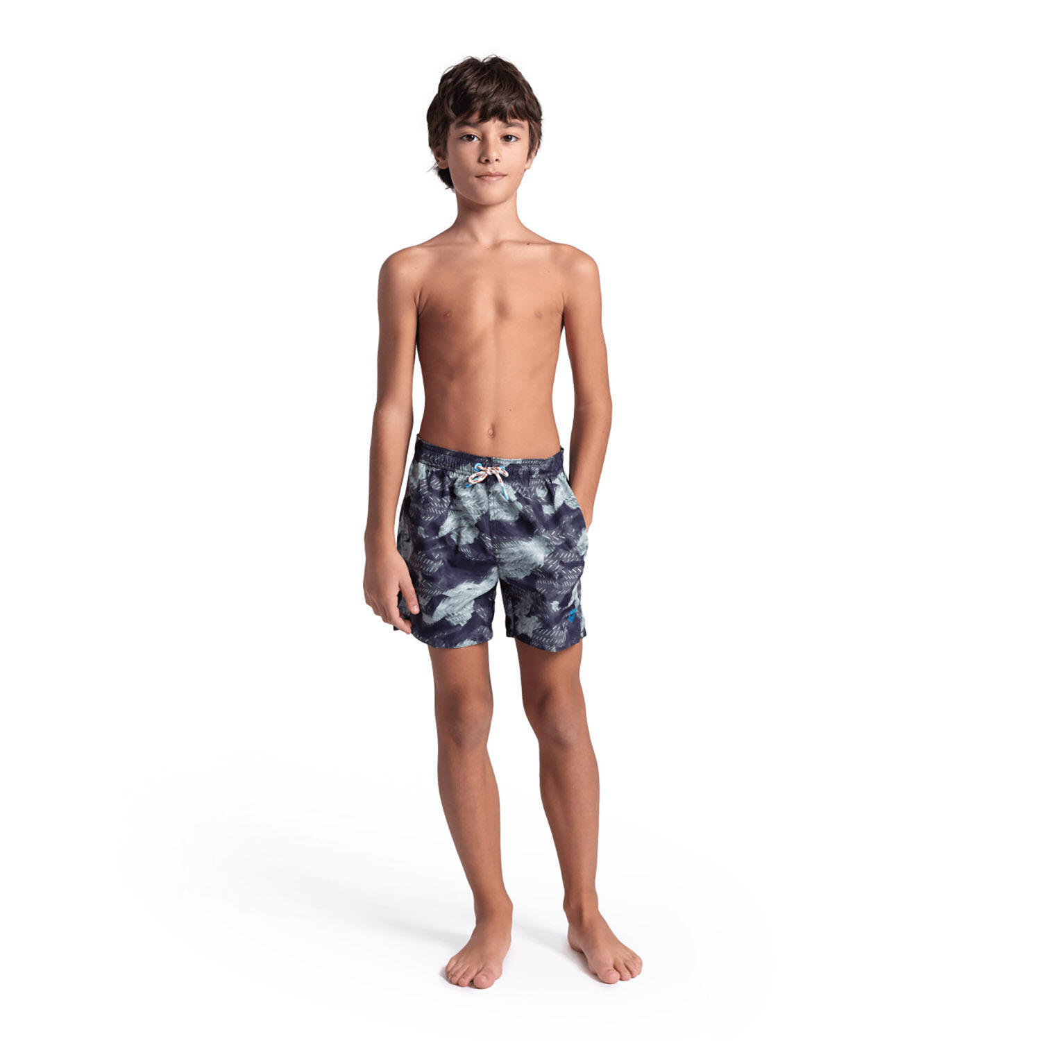Szorty kąpielówki chłopięce spodenki kąpielowe basen Arena Beach Boxer 3/6