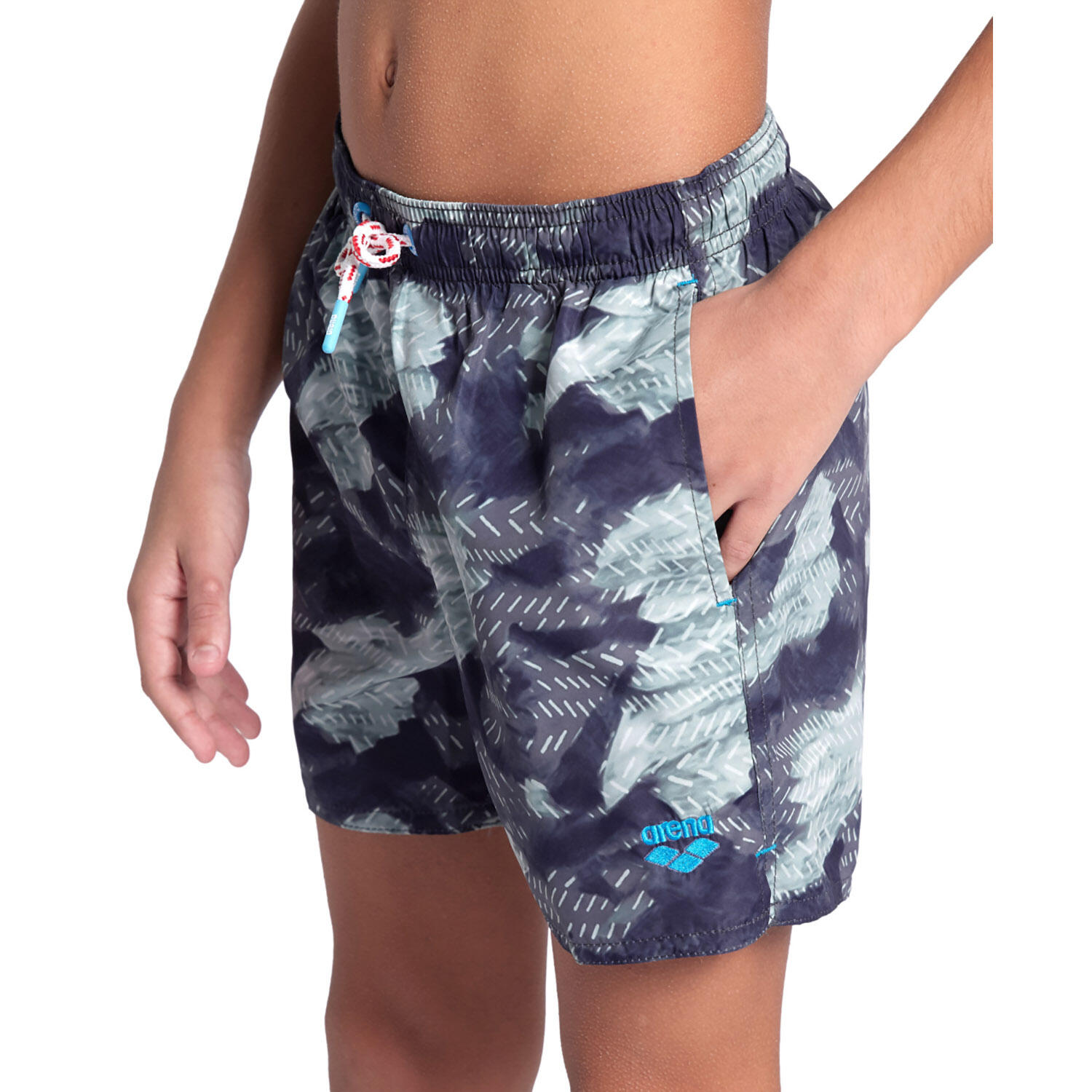 Szorty kąpielówki chłopięce spodenki kąpielowe basen Arena Beach Boxer 4/6