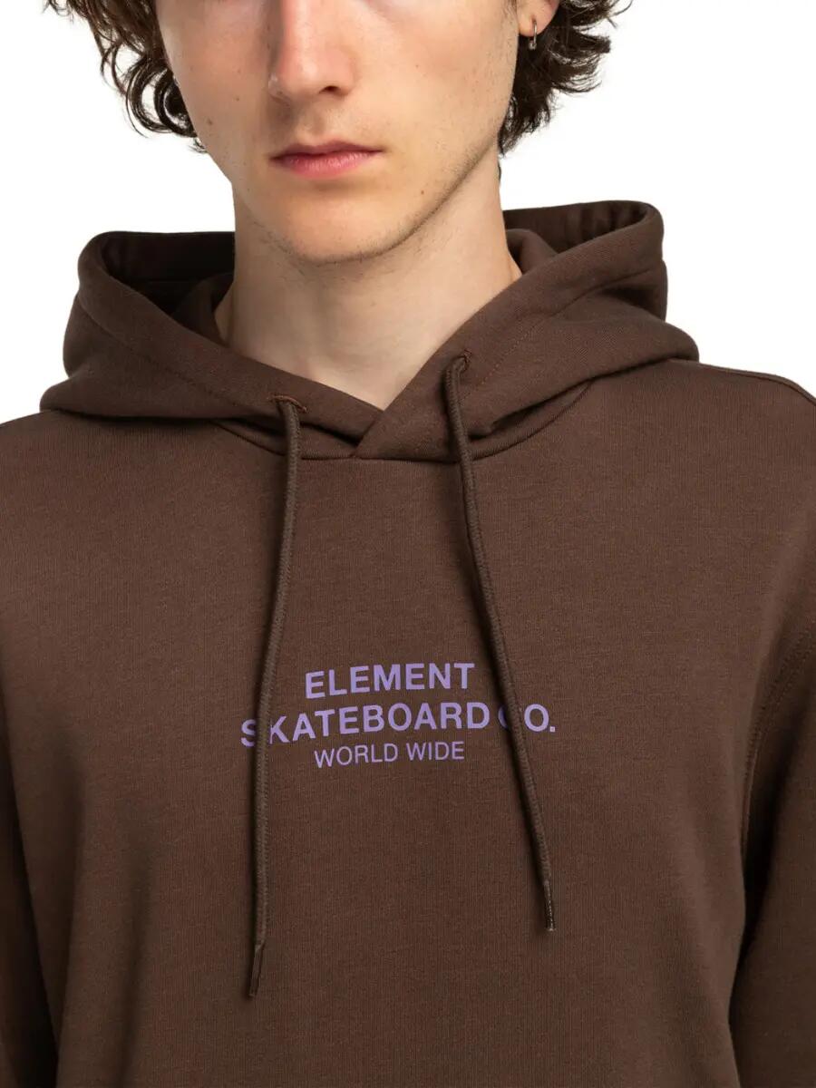 Sudadera - Skate - Unisex - Bolsillo canguro - Bracken marrón 3/4