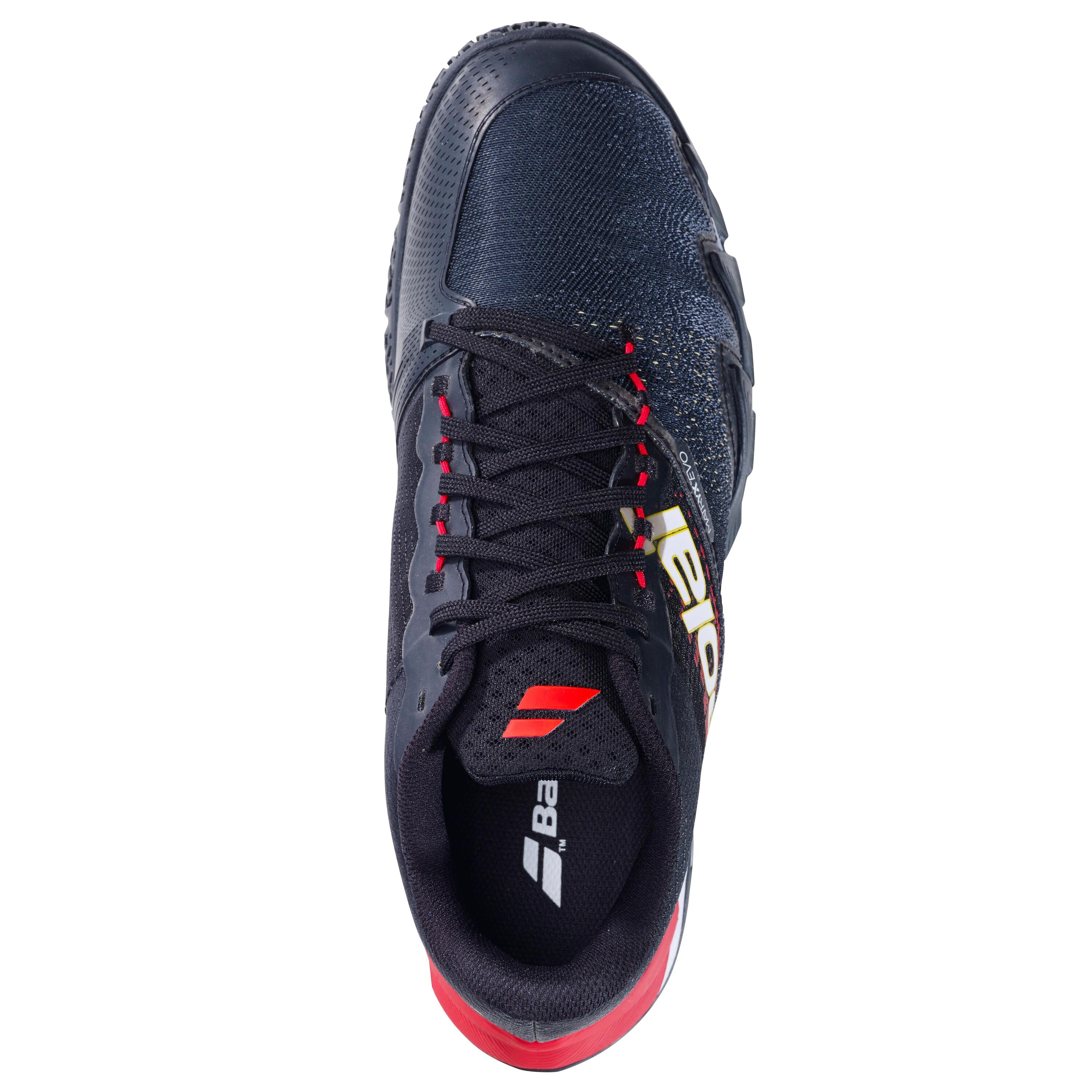 Chaussure padel Babolat Jet Premura 2 homme Noir/Rouge 4/4