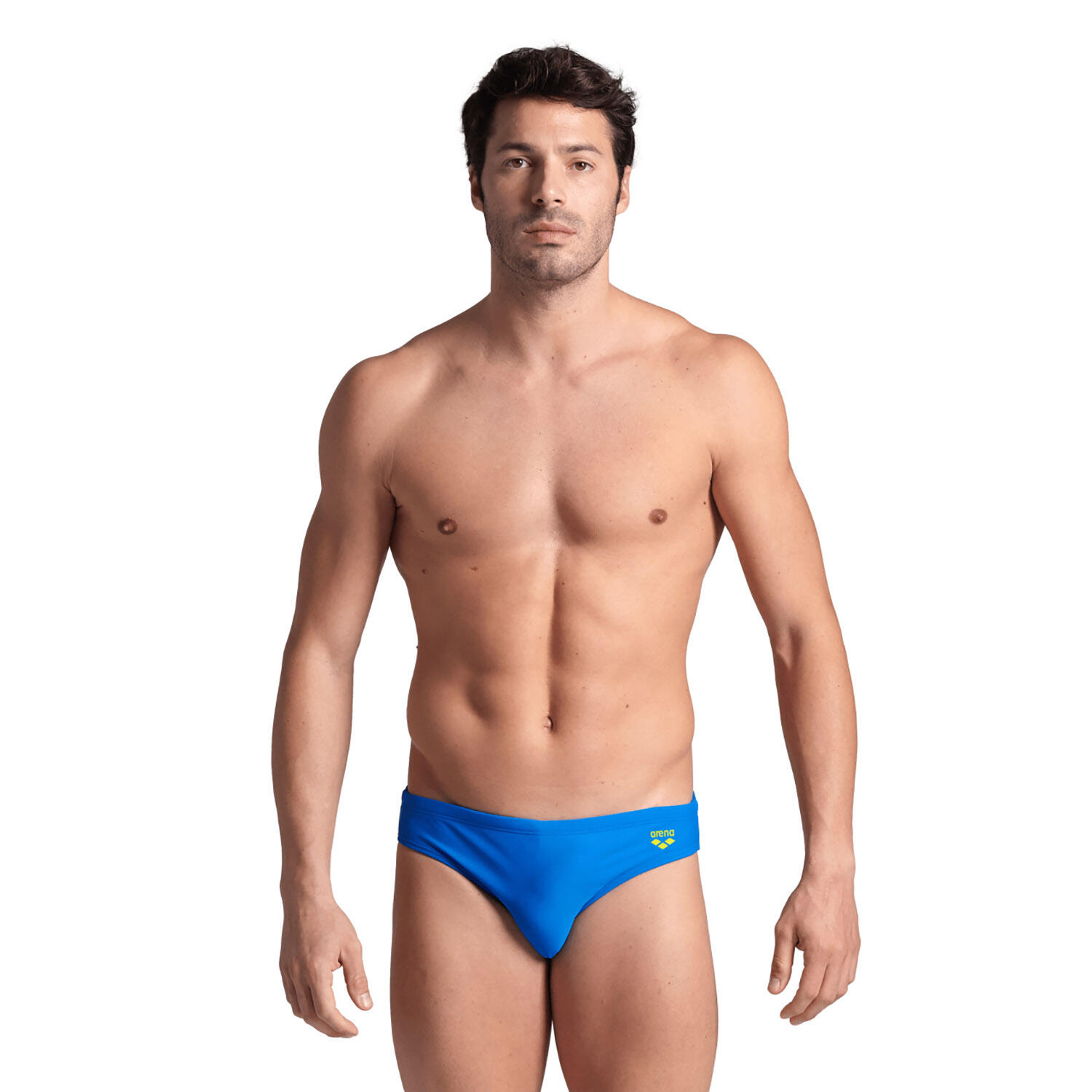 Arena - Slip De Bain Homme - Santamarias R - Maillot De Bain 1 Pièce - Bleu|vert - 100 - Decathlon