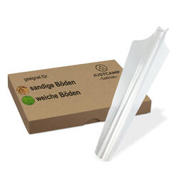 Piquets de camping sable pour sol meuble - 32 cm - 3 pièces - Profil T - Salinas