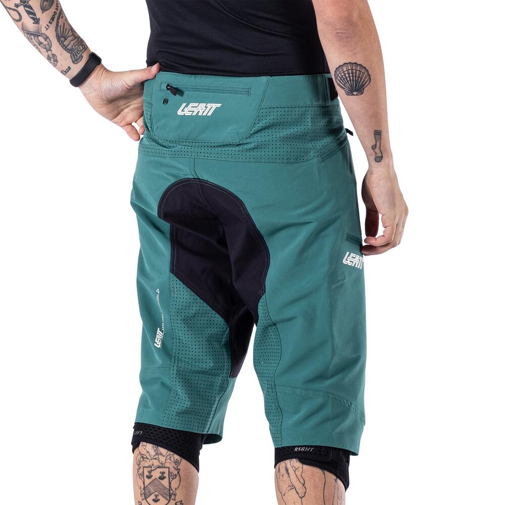 Pantaloncini MTB corti Enduro 3.0 ultra comodi Azzurro Uomo 6/7