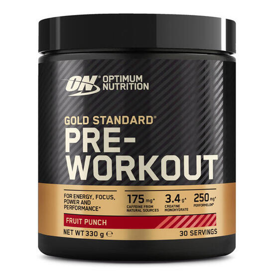 Pre-workout - Gold Standard Pre-Workout - Punch di Frutta 330g