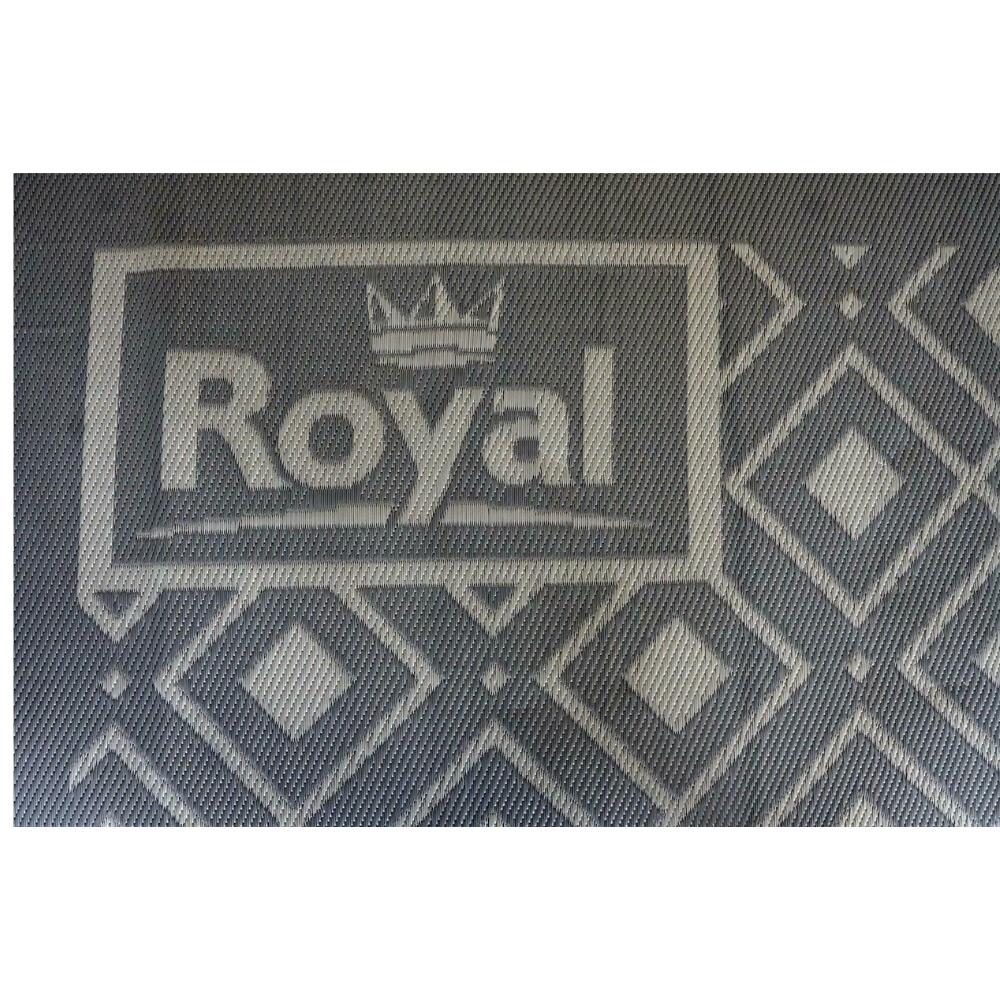 Royal Luxury Matting 6.5m x 2.5m Grey Breathable Groundsheet 2/3