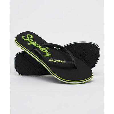 Chanclas de playa Superdry Neon Rainbow Sleek, Mujer