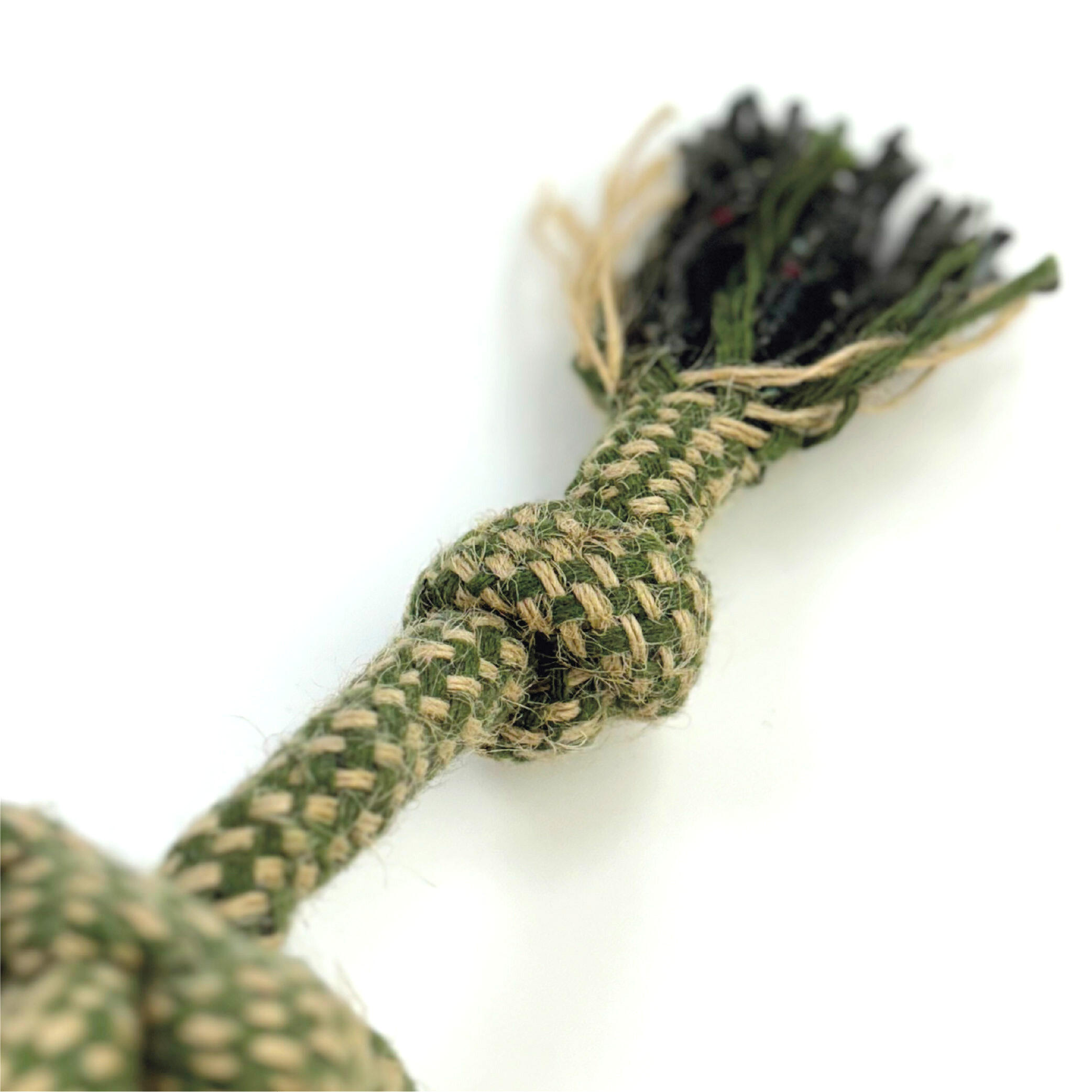HugglePets Legacy Ropey Mallard (Martha) Hemp Rope Dog Toy 5/7