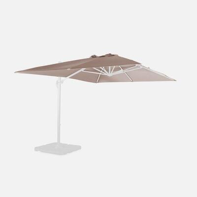 Tessuto di ricambio per ombrelloni Wimereux 3x4m. Beige