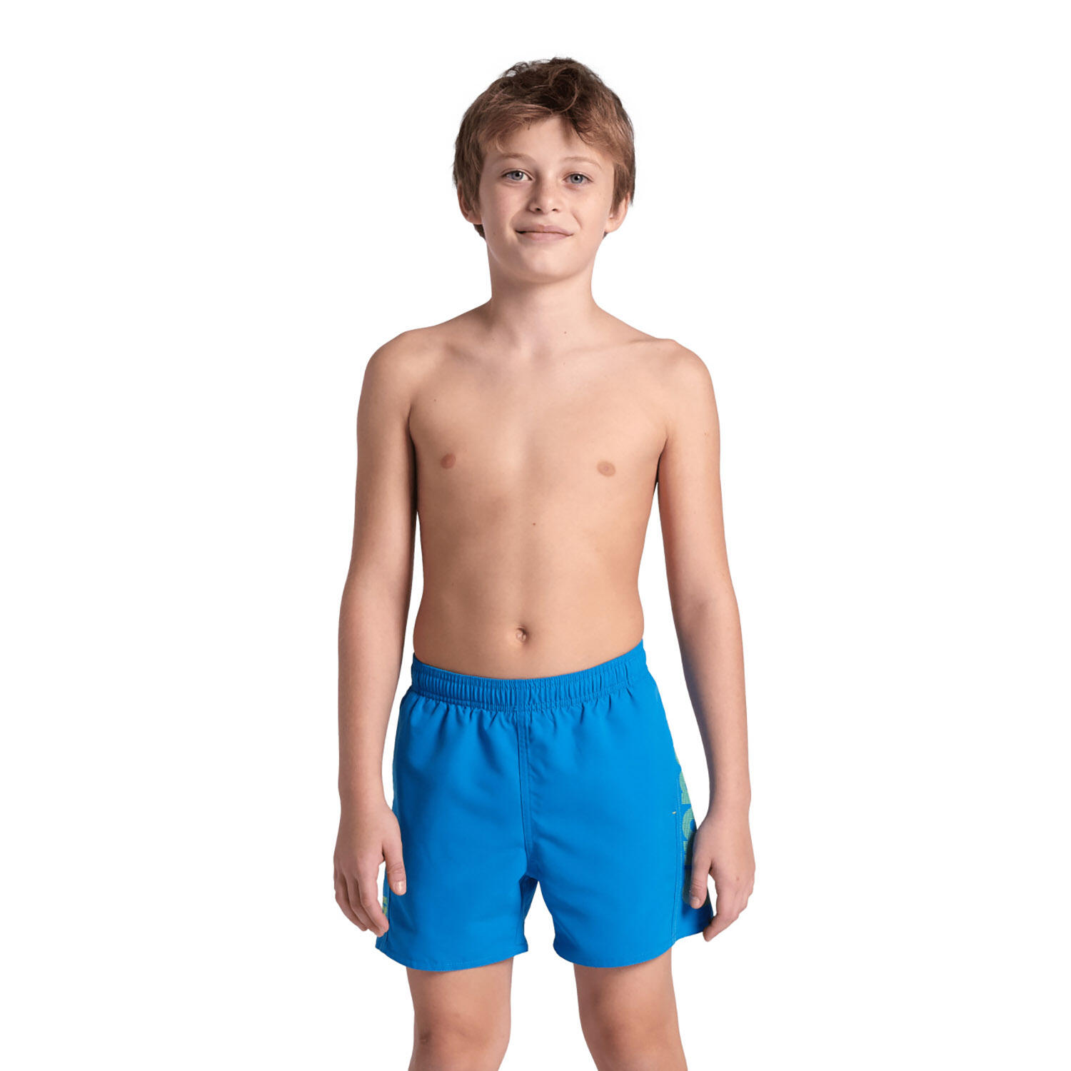 ARENA Badehose leicht schnelltrocknend Jungen - Fundamentals Arena Logo JR Boxer R