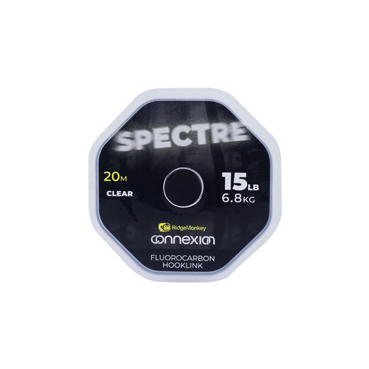 RIDGE MONKEY RidgeMonkey Connexion Spectre Fluorocarbon Hooklink 15lb