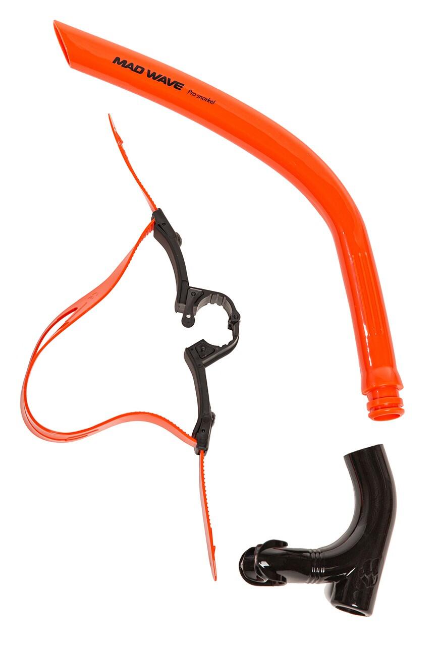 Mad Wave Pro Snorkel - Arancione 3/5
