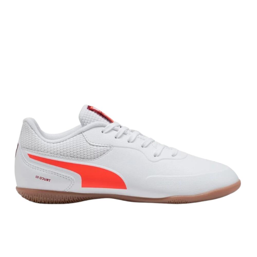 PUMA Futsal Shoes Puma Truco III Junior White/Red