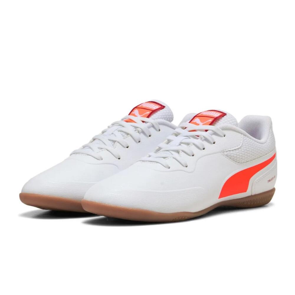 PUMA TRUCO III Jr. 107980 04 Branco. Sapatilhas de futsal jr 3/6