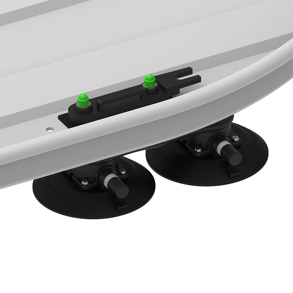 Support coffre de toit TreeFrog RBR21 ventouses 360° 350L 40kg 7/7