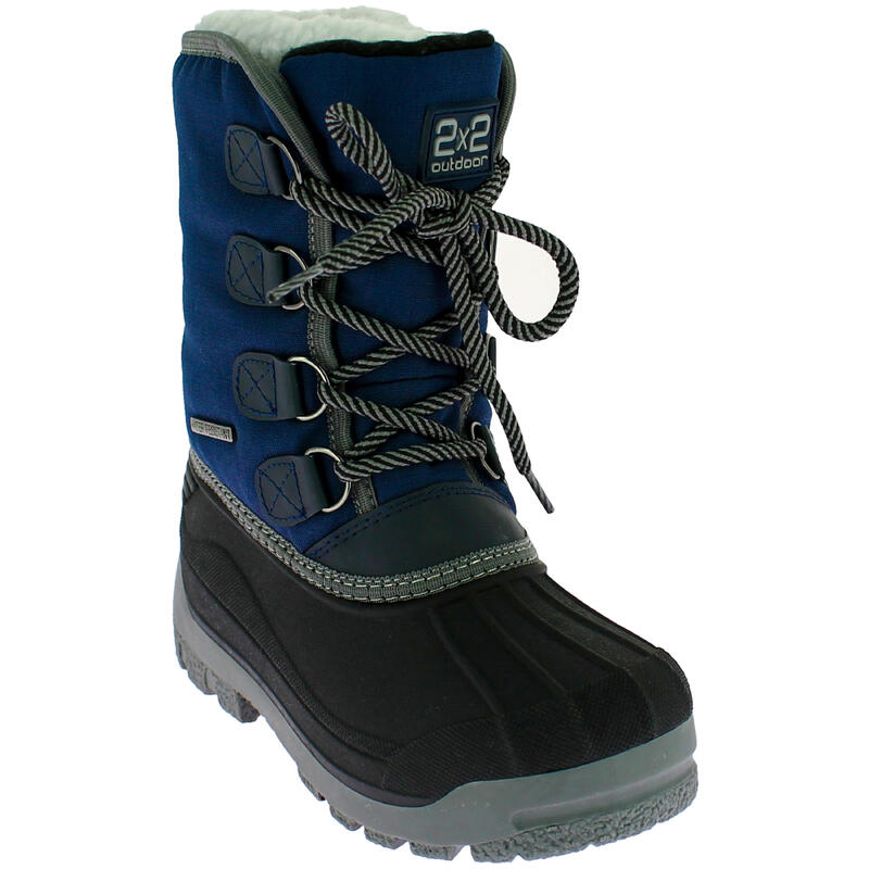 Seconde vie - BOTTE neige 2*2  NAGANO JUNIOR bleu - EXCELLENT