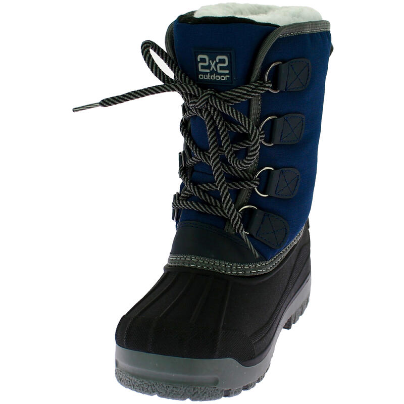 Seconde vie - BOTTE neige 2*2  NAGANO JUNIOR bleu - EXCELLENT