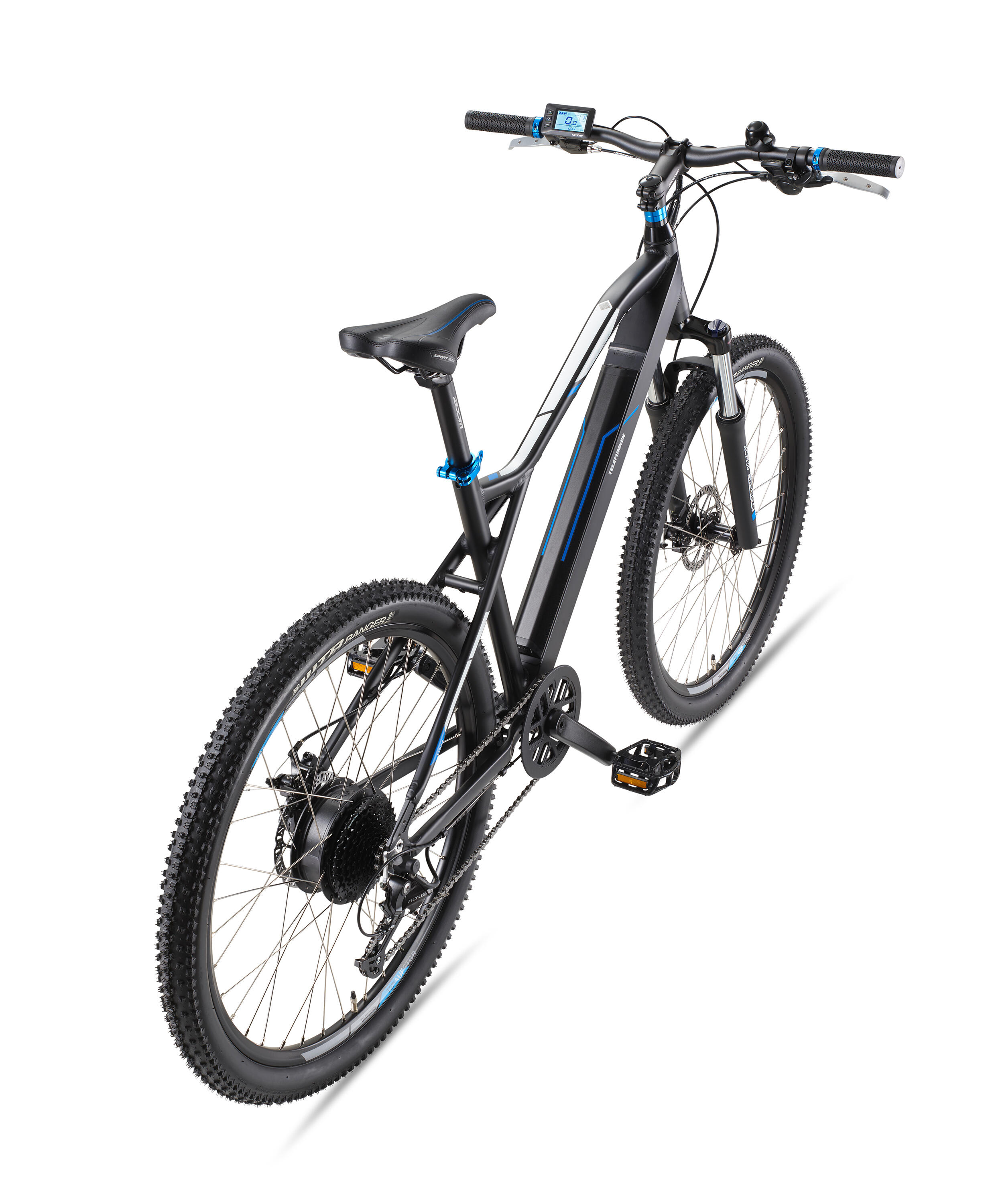 E-Bike M924 27,5 Zoll 9-Gang Pedelec Mountainbike E-MTB Elektrofahrrad Hardtail 3/4