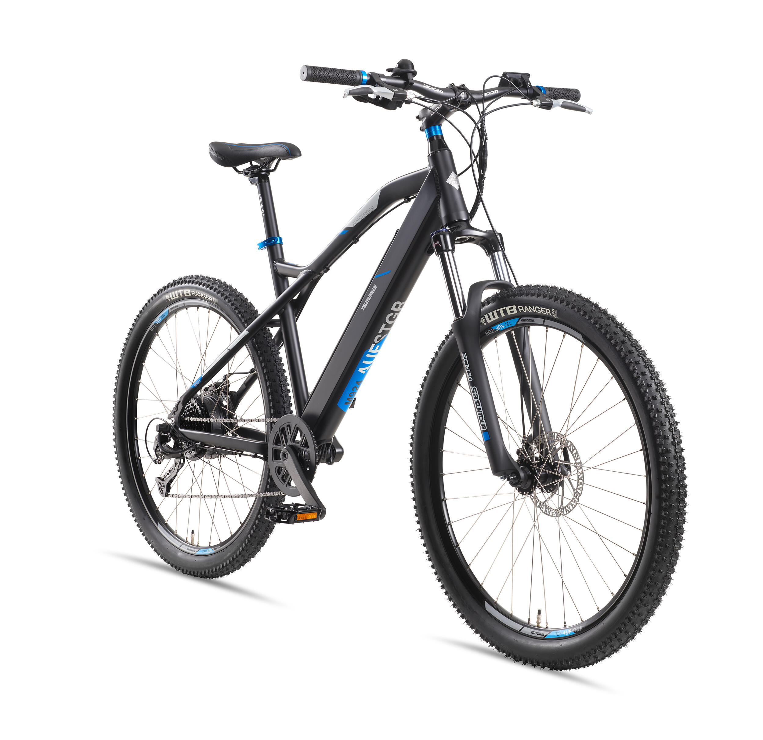 E-Bike M924 27,5 Zoll 9-Gang Pedelec Mountainbike E-MTB Elektrofahrrad Hardtail 1/4