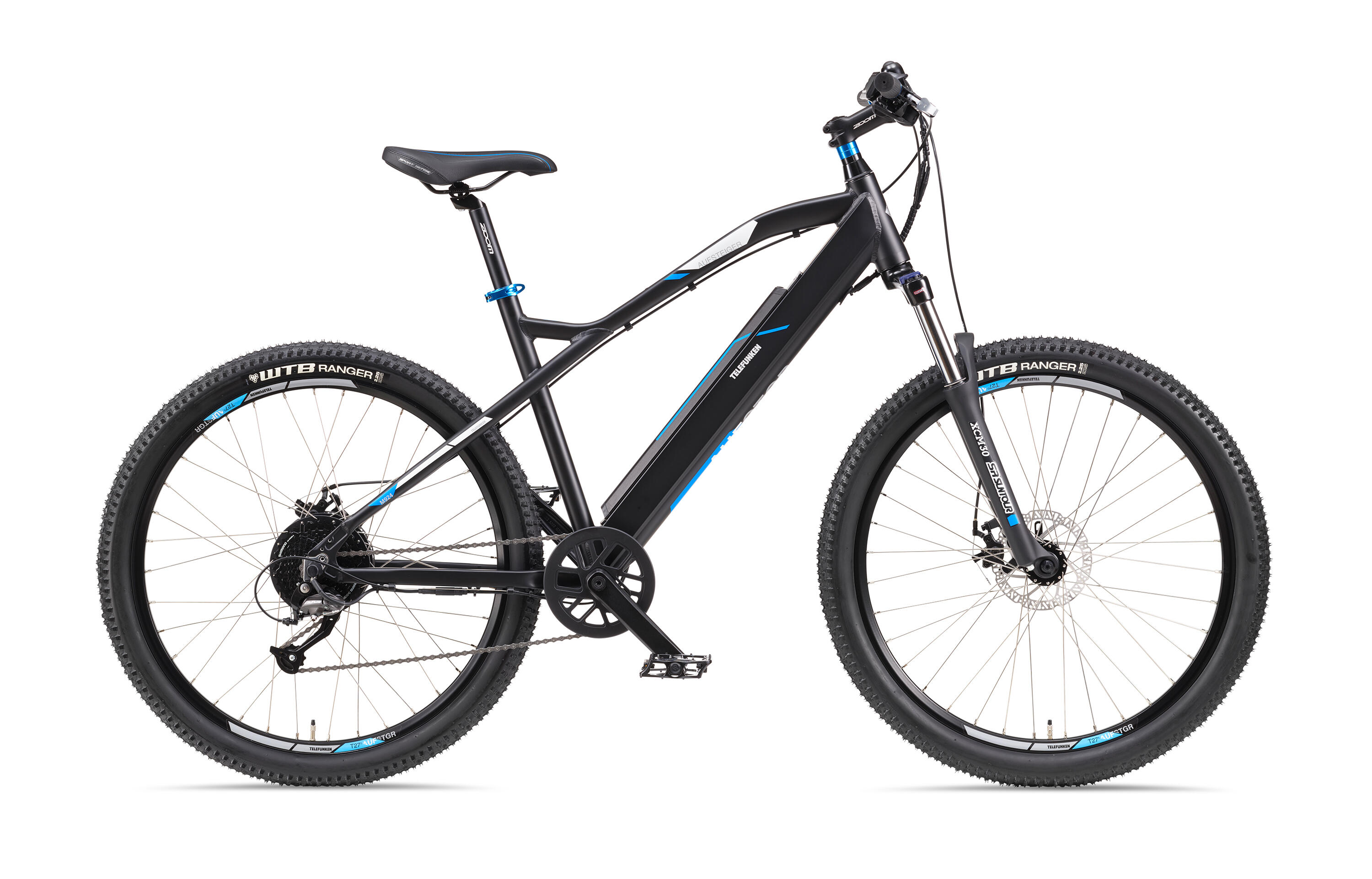 E-Bike M924 27,5 Zoll 9-Gang Pedelec Mountainbike E-MTB Elektrofahrrad Hardtail 2/4