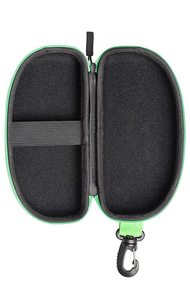 Étui Mad Wave pour lunettes de natation bleu et vert 4/5