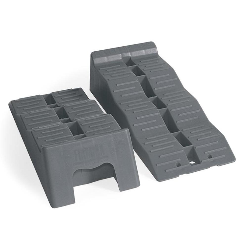 Fiamma Level Up Grey Levelling Ramps - 5 Ton Capacity for Caravans and Motorhome 1/5
