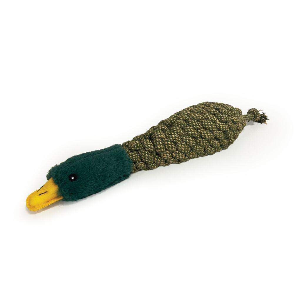 HugglePets Legacy Ropey Mallard (Martha) Hemp Rope Dog Toy 1/7