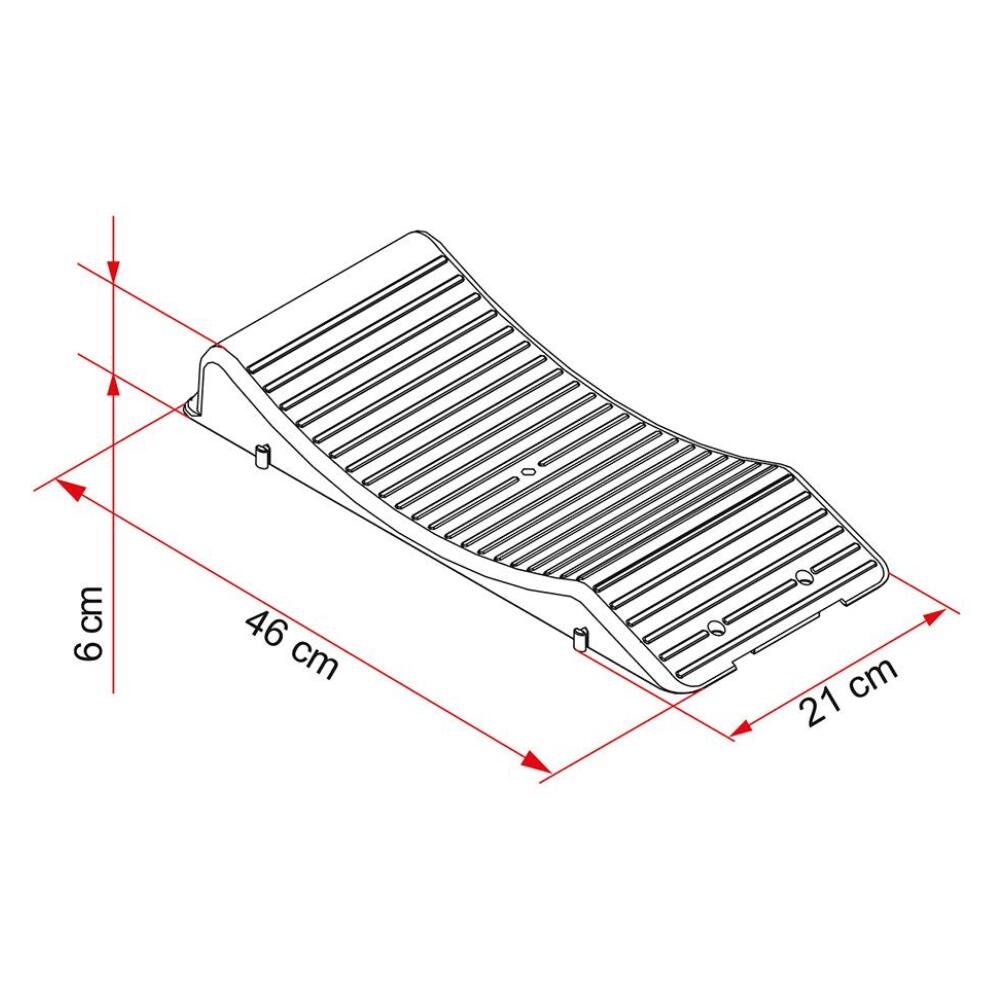 Fiamma Wheel Saver Cradle – Prevents Tyre Deformation 2/3