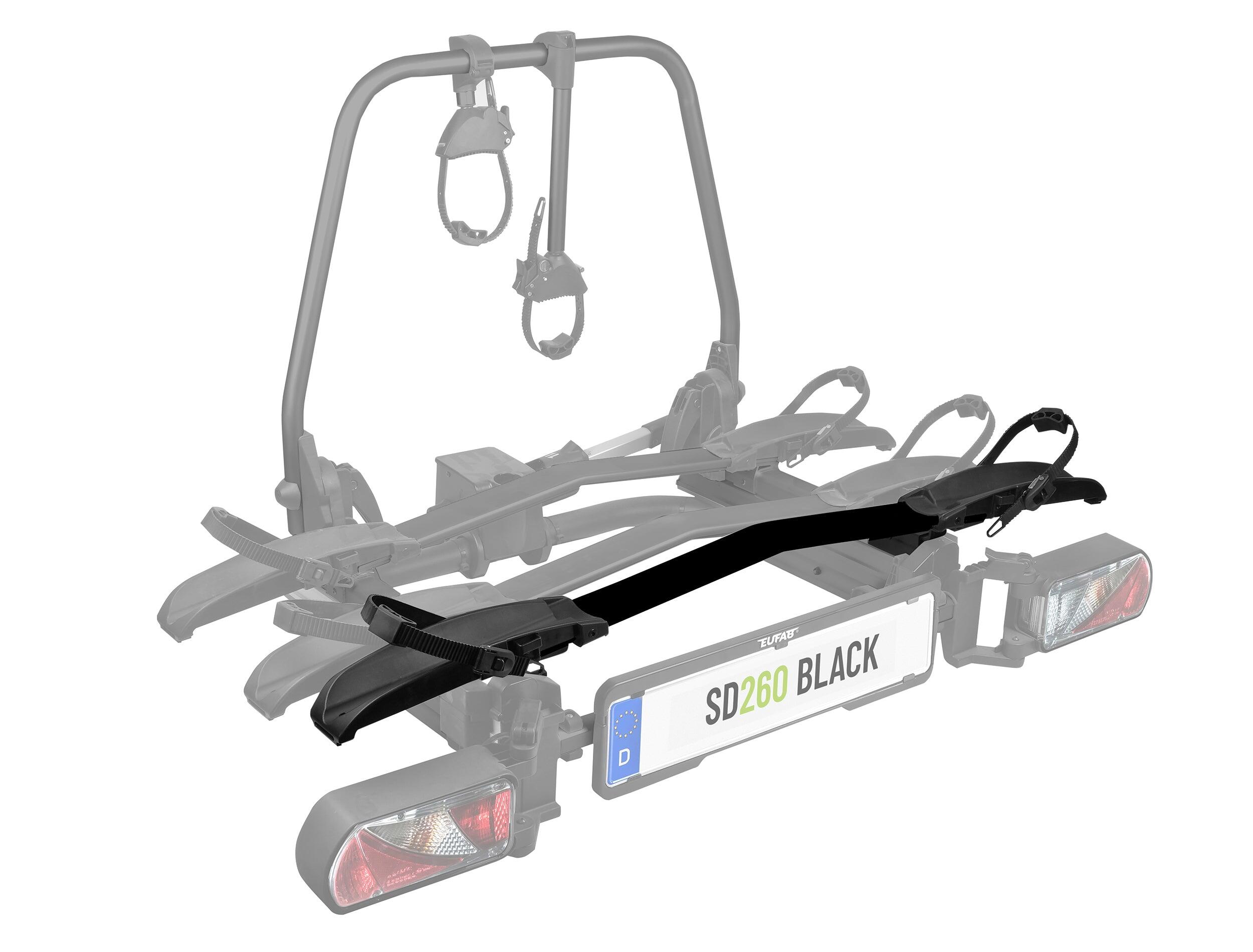 PORTE-VÉLO EUFAB: EXTENSION 3ÈME VÉLO SD260 BLACK 2/7