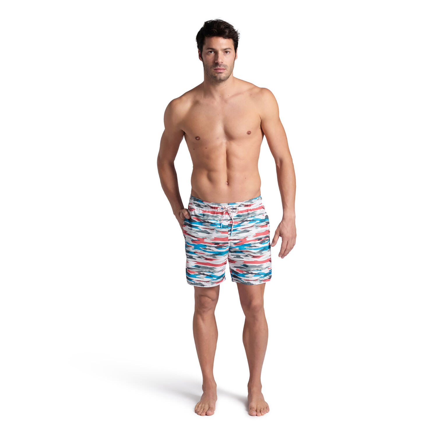 Shorts de praia Arena Water Prints Beach Boxer Ao 3/7