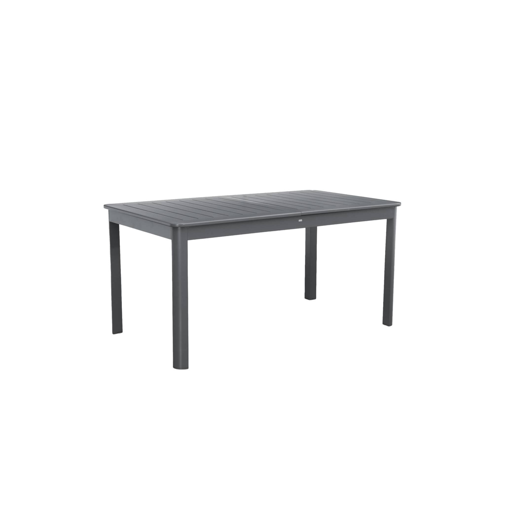 Mesa de jardín extensible de aluminio de 8 plazas, Antracita 5/6