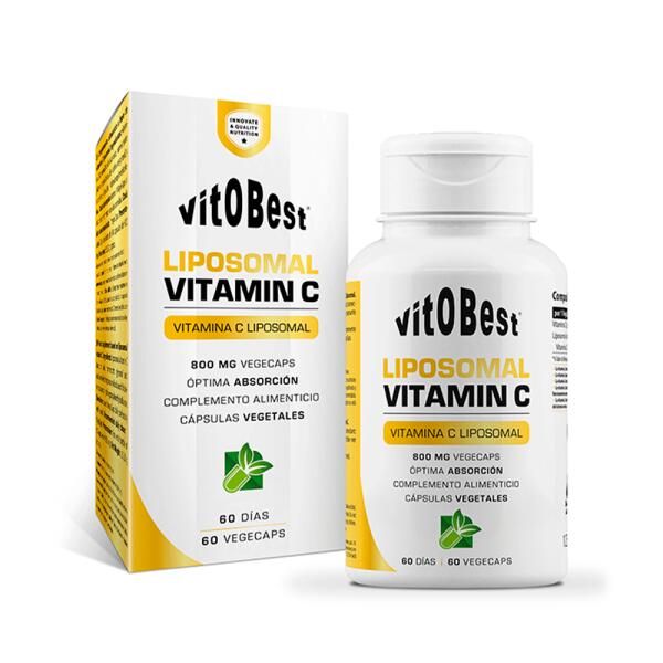 VITOBEST Liposomal vitamin c - 60 vegecaps de VitoBest