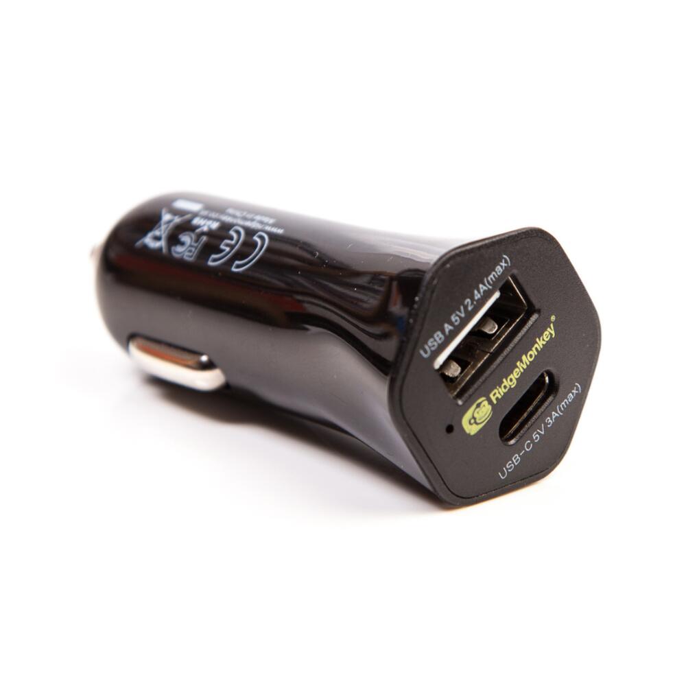 RIDGE MONKEY RidgeMonkey Vault 15W USB-C Car Charger Adapter