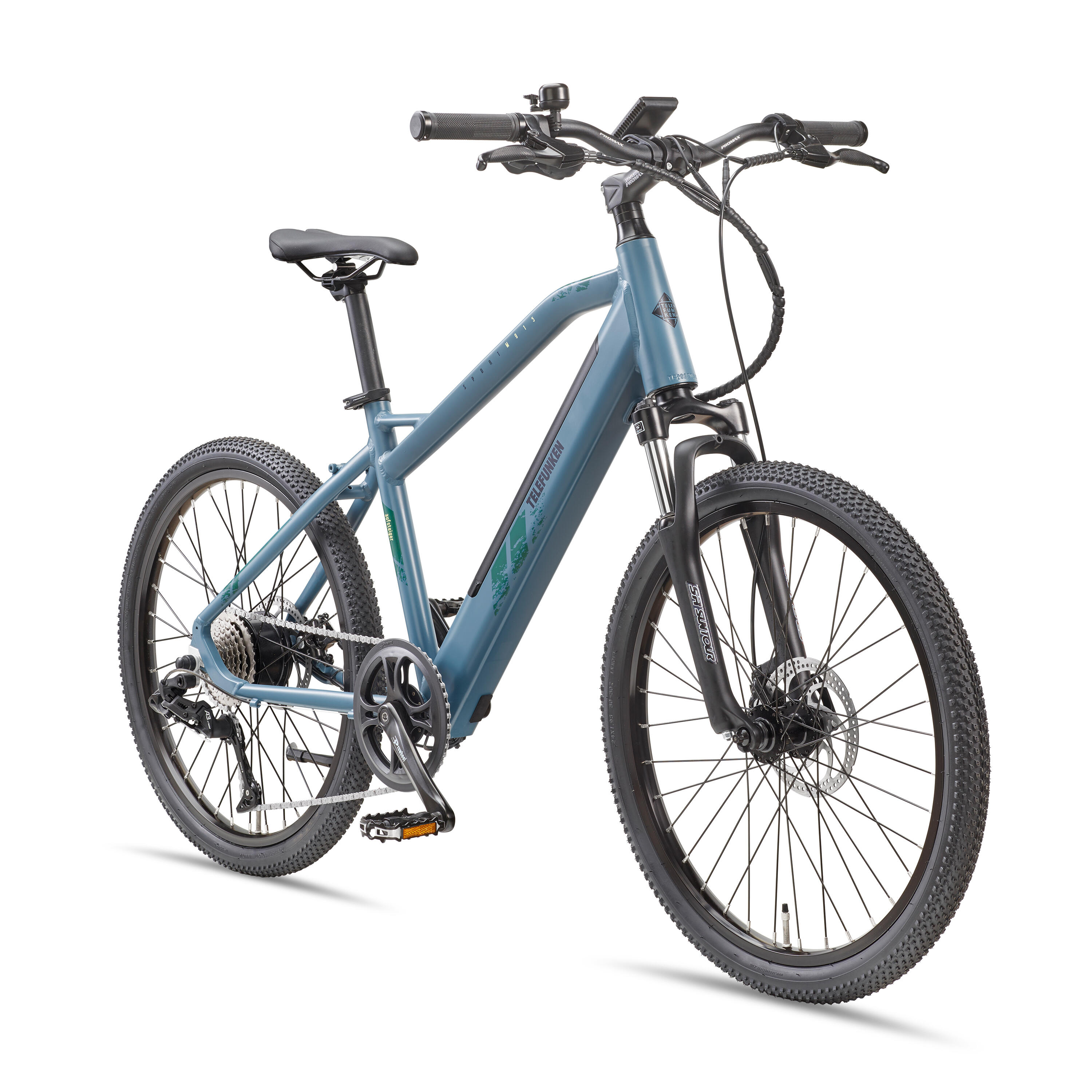 TELEFUNKEN E-Bike M915 24 Zoll 8-Gang Pedelec Mountainbike E-MTB Jugendrad Hardtail