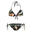Costum de baie două piese pentru femei ROXY Printed Beach Classics Tiki Tri