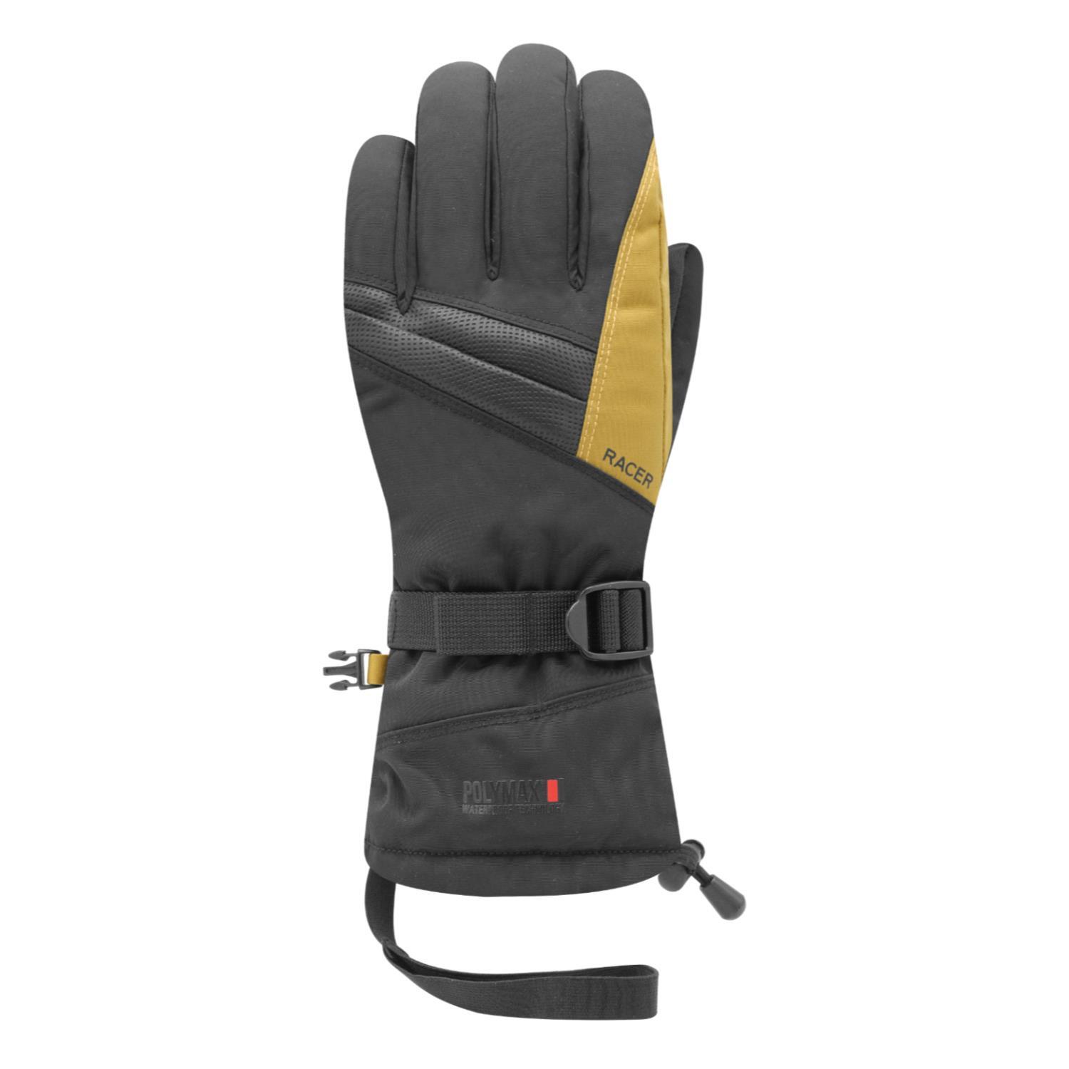 RACER Logic 4 Men's Insulated Waterproof Polymax Ski Gloves