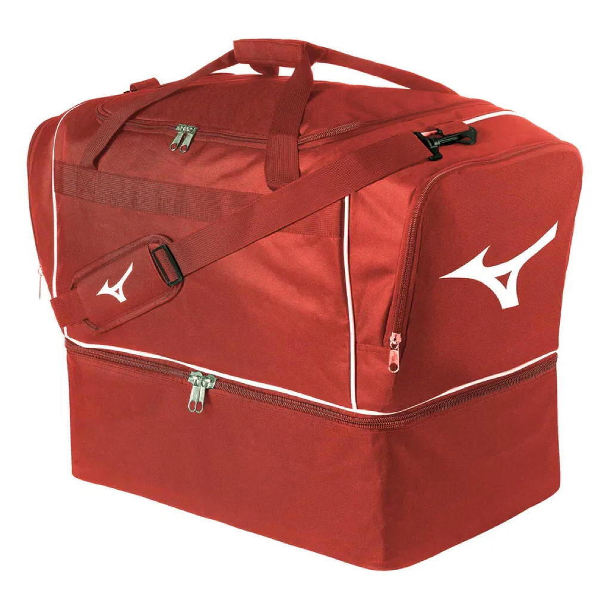 Mizuno - Sac Mizuno Team Football Small - Sac De Sport - Blanc|rouge - Decathlon